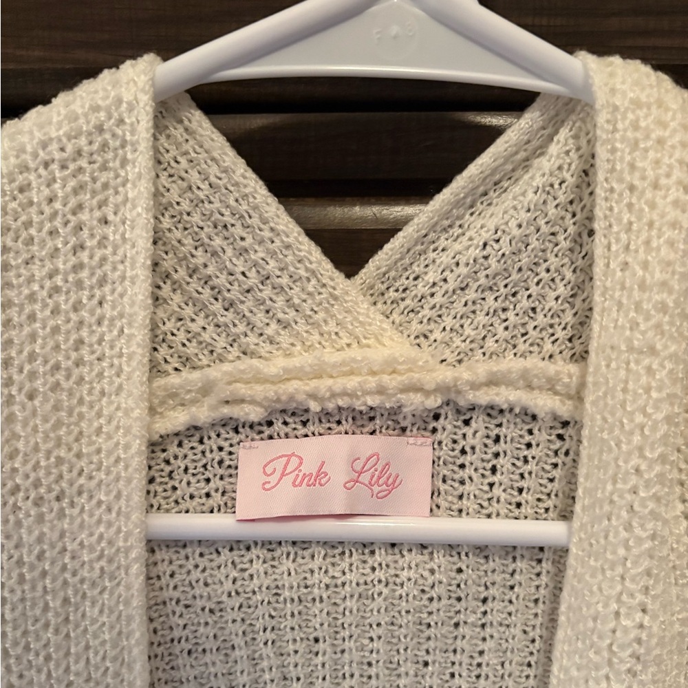 Pink Lily Cardigan - Picture 5 of 5